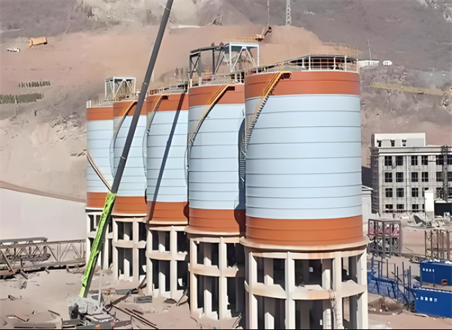 绿园高架钢板仓